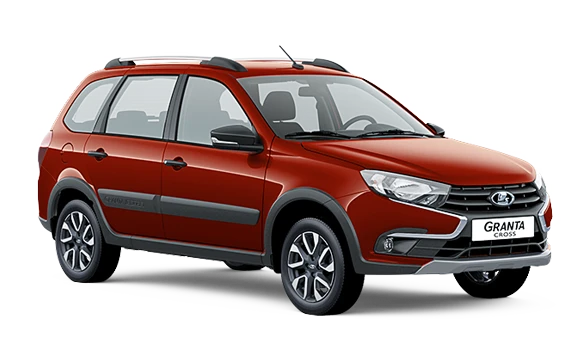 Купить Lada Granta Cross  2024 2025 в Новосибирске - Летный микрорайон 12 - auto-stocks.ru - цвет Красный "Сердолик"