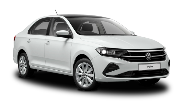 Купить Volkswagen Polo VI 2025 2026 в Новосибирске - Летный микрорайон 12 - auto-stocks.ru - цвет Белый Pure White/ Черный Deep металлик