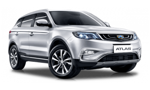 Купить Geely Atlas I 2025 2026 в Новосибирске - Летный микрорайон 12 - auto-stocks.ru - цвет Серебристый