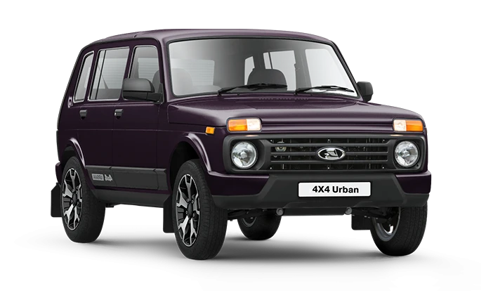 Купить Lada Niva Legend Urban 5д. 2024 2025 в Новосибирске - Летный микрорайон 12 - auto-stocks.ru - цвет Глубокий фиолетовый "Бенефис"