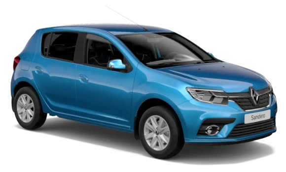 Купить Renault New Sandero  2024 2025 в Новосибирске - Летный микрорайон 12 - auto-stocks.ru - цвет ЛАЗУРНО-СИНИЙ