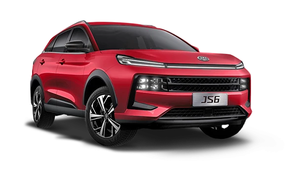 Купить Jac JS6  2024 2025 в Новосибирске - Летный микрорайон 12 - auto-stocks.ru - цвет Спелая вишня