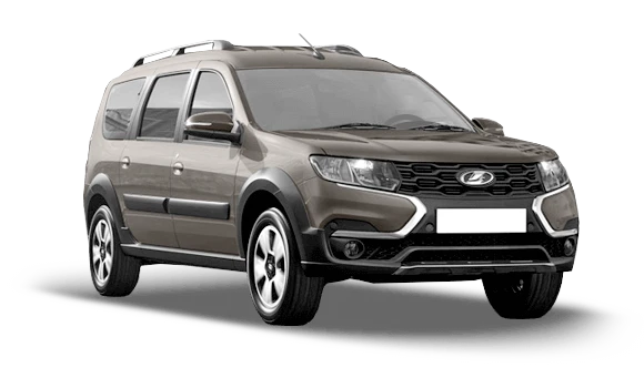 Купить Lada Largus Cross New 2024 2025 в Новосибирске - Летный микрорайон 12 - auto-stocks.ru - цвет Коричневый "Брюн"