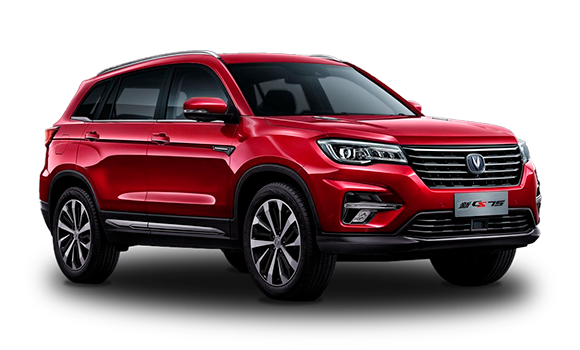 Купить Сhangan CS75 FL I Рест 2025 2026 в Новосибирске - Летный микрорайон 12 - auto-stocks.ru - цвет Красный