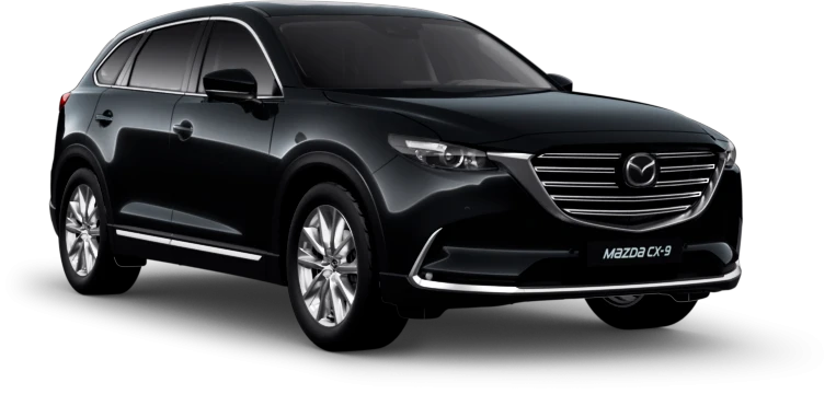 Купить Mazda CX-9  2024 2025 в Новосибирске - Летный микрорайон 12 - auto-stocks.ru - цвет Jet Black