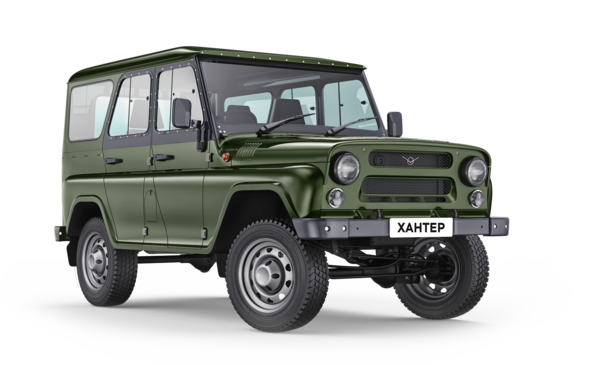 Купить UAZ Hunter I 2025 2026 в Новосибирске - Летный микрорайон 12 - auto-stocks.ru - цвет Темно-зеленый металлик