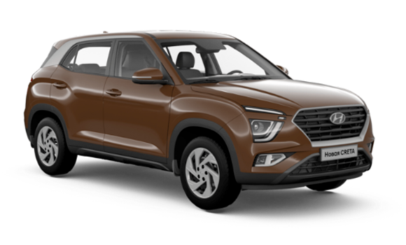 Купить Hyundai Creta II 2025 2026 в Новосибирске - Летный микрорайон 12 - auto-stocks.ru - цвет Коричневый / Cognanc Brown