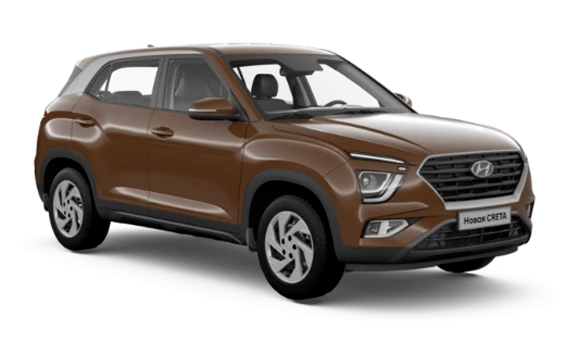 Купить Hyundai Creta New  2024 2025 в Новосибирске - Летный микрорайон 12 - auto-stocks.ru - цвет Коричневый / Cognanc Brown