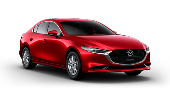 Купить Mazda 3 Sedan IV 2025 2026 в Новосибирске - Летный микрорайон 12 - auto-stocks.ru - цвет Soul Red