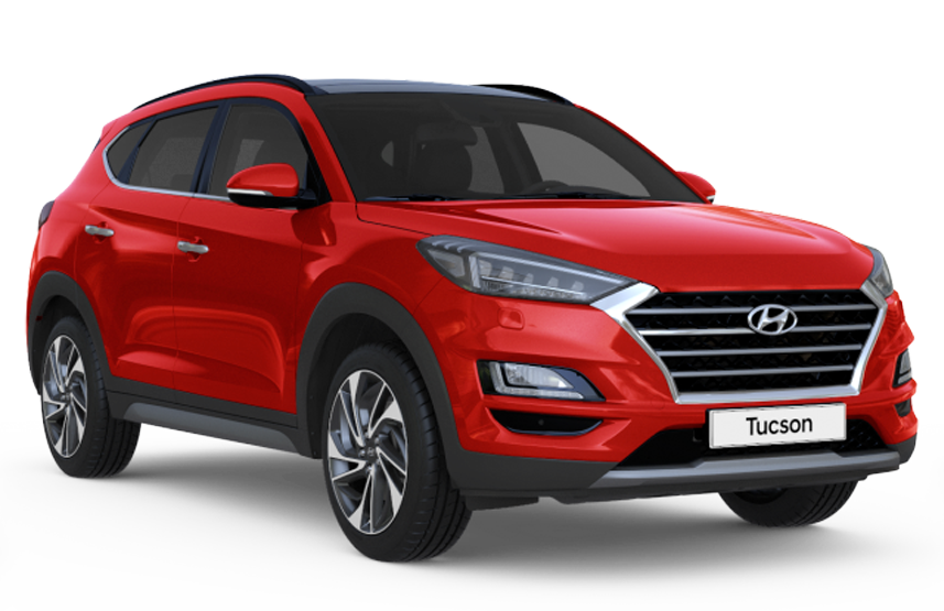 Купить Hyundai Tucson III Рест 2025 2026 в Новосибирске - Летный микрорайон 12 - auto-stocks.ru - цвет Ярко-красный / Engine Red
