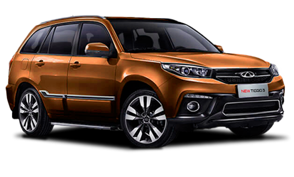 Купить Chery Tiggo 3 I 2025 2026 в Новосибирске - Летный микрорайон 12 - auto-stocks.ru - цвет Коричневый