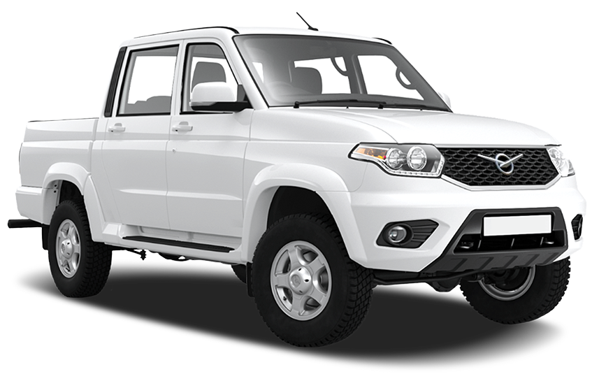 Купить UAZ Pickup New  2024 2025 в Новосибирске - Летный микрорайон 12 - auto-stocks.ru - цвет Белый