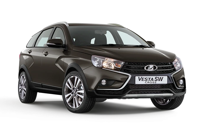 Купить Lada Vesta SW Cross 2024 2025 в Новосибирске - Летный микрорайон 12 - auto-stocks.ru - цвет Коричневый "Ангкор" (246)