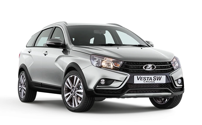 Купить Lada Vesta SW Cross 2024 2025 в Новосибирске - Летный микрорайон 12 - auto-stocks.ru - цвет Серебристый "Платина" (691)