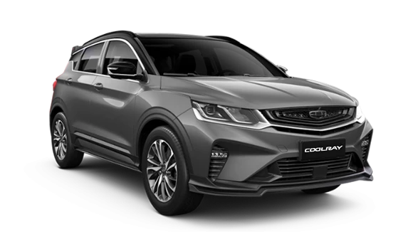 Купить Geely Coolray  2024 2025 в Новосибирске - Летный микрорайон 12 - auto-stocks.ru - цвет Серый