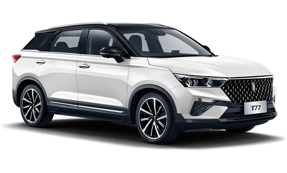 Купить Faw Bestune T77  2024 2025 в Новосибирске - Летный микрорайон 12 - auto-stocks.ru - цвет Бело-черный