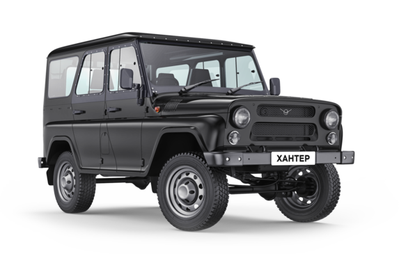 Купить UAZ Hunter  2024 2025 в Новосибирске - Летный микрорайон 12 - auto-stocks.ru - цвет Черный металлик