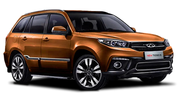 Купить Chery Tiggo 3  2024 2025 в Новосибирске - Летный микрорайон 12 - auto-stocks.ru - цвет Оранжевый