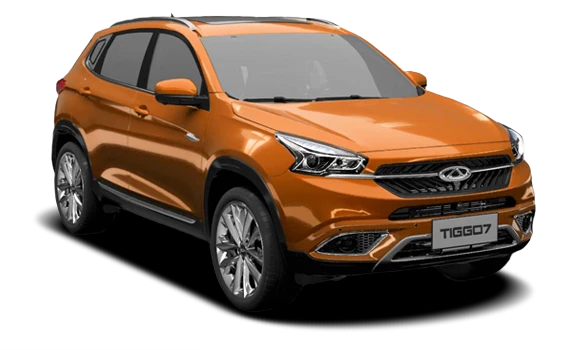 Купить Chery Tiggo 7  2024 2025 в Новосибирске - Летный микрорайон 12 - auto-stocks.ru - цвет Оранжевый