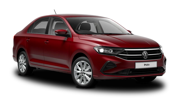 Купить Volkswagen Polo VI 2025 2026 в Новосибирске - Летный микрорайон 12 - auto-stocks.ru - цвет Красный Ruby металлик