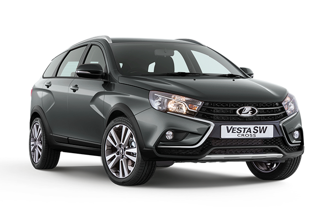 Купить Lada Vesta SW Cross I 2025 2026 в Новосибирске - Летный микрорайон 12 - auto-stocks.ru - цвет Серый "Плутон" (608)