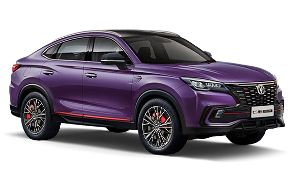Купить Сhangan CS85COUPE  2024 2025 в Новосибирске - Летный микрорайон 12 - auto-stocks.ru - цвет Глубокий фиолетовый