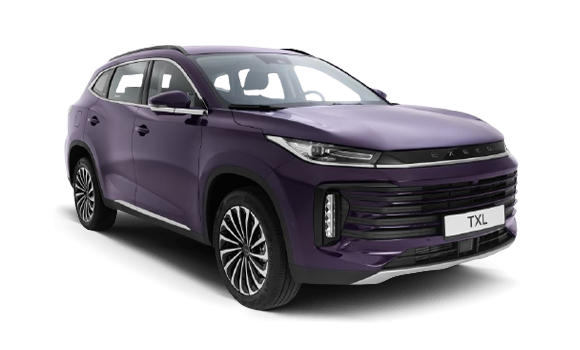 Купить EXEED TXL I Рест 2 2025 2026 в Новосибирске - Летный микрорайон 12 - auto-stocks.ru - цвет Андромеда (пурпурный)