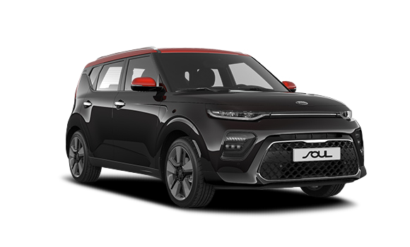 Купить KIA Soul III 2025 2026 в Новосибирске - Летный микрорайон 12 - auto-stocks.ru - цвет Cherry Black + Inferno Red