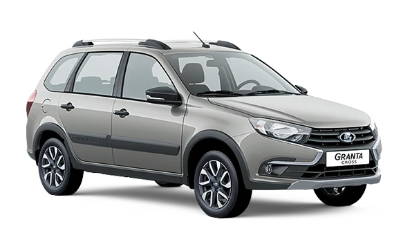 Купить Lada Granta Cross  2024 2025 в Новосибирске - Летный микрорайон 12 - auto-stocks.ru - цвет Серебристо-серый "Техно"