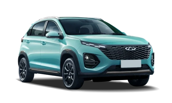 Купить Chery Tiggo 3x NEW NEW 2024 2025 в Новосибирске - Летный микрорайон 12 - auto-stocks.ru - цвет Бирюзовый