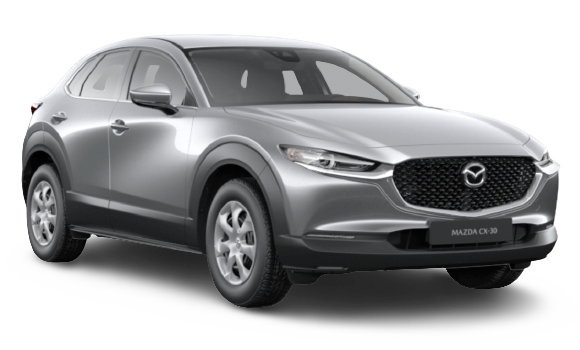 Купить Mazda CX-30  2024 2025 в Новосибирске - Летный микрорайон 12 - auto-stocks.ru - цвет Sonic silver
