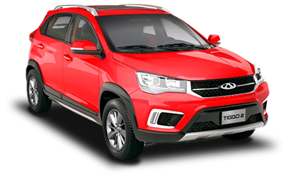 Купить Chery Tiggo 2  2024 2025 в Новосибирске - Летный микрорайон 12 - auto-stocks.ru - цвет Красный