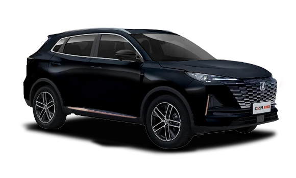 Купить Сhangan CS55PLUS  2024 2025 в Новосибирске - Летный микрорайон 12 - auto-stocks.ru - цвет Глубокий черный