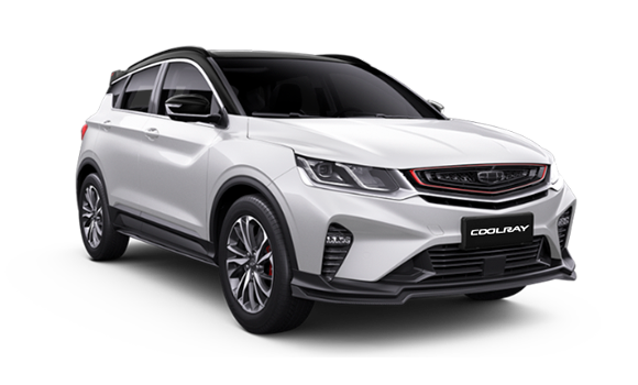 Купить Geely Coolray I 2025 2026 в Новосибирске - Летный микрорайон 12 - auto-stocks.ru - цвет Белый