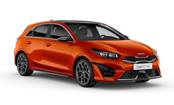 Купить KIA Ceed III Рест 2025 2026 в Новосибирске - Летный микрорайон 12 - auto-stocks.ru - цвет Orange Fusion